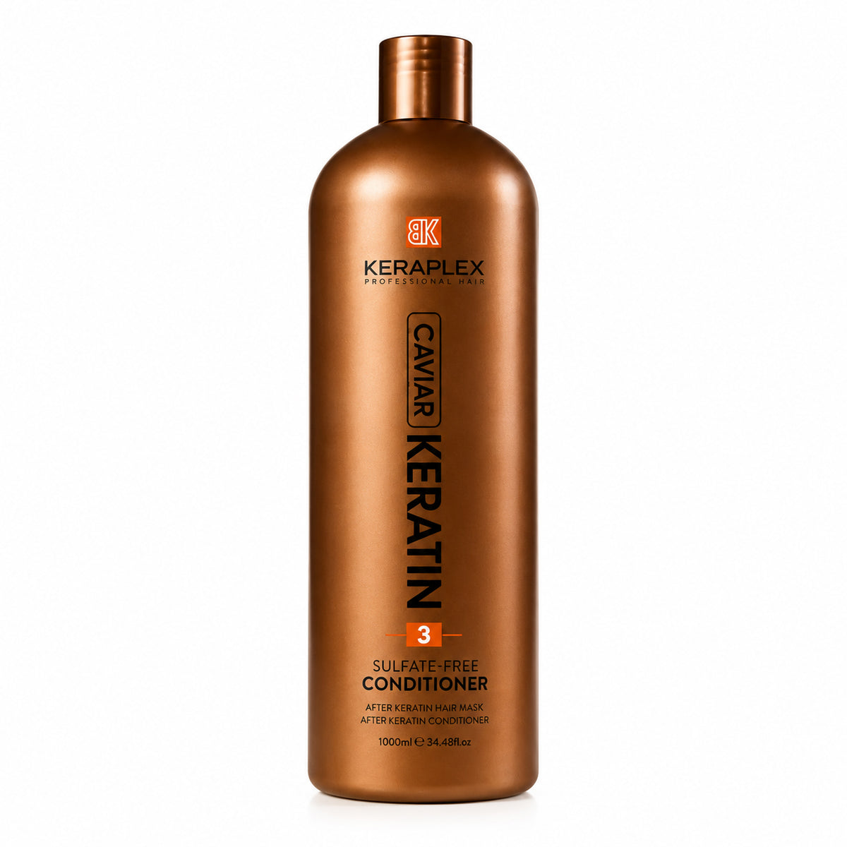 BK Keraplex Caviar Keratin Clarifying Shampoo, 1000ml professional pre-keratin deep cleansing treatment for salon use, barcode 5060907721656.