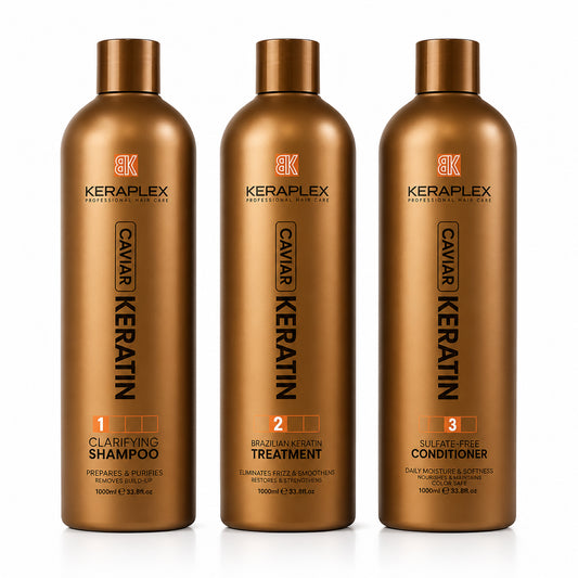 BK Keraplex Caviar Brazilian Keratin Treatment Kit 1000ml